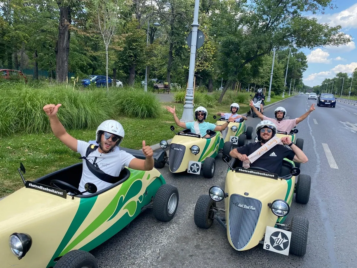 Hot Rod Tour in Bucharest Streets