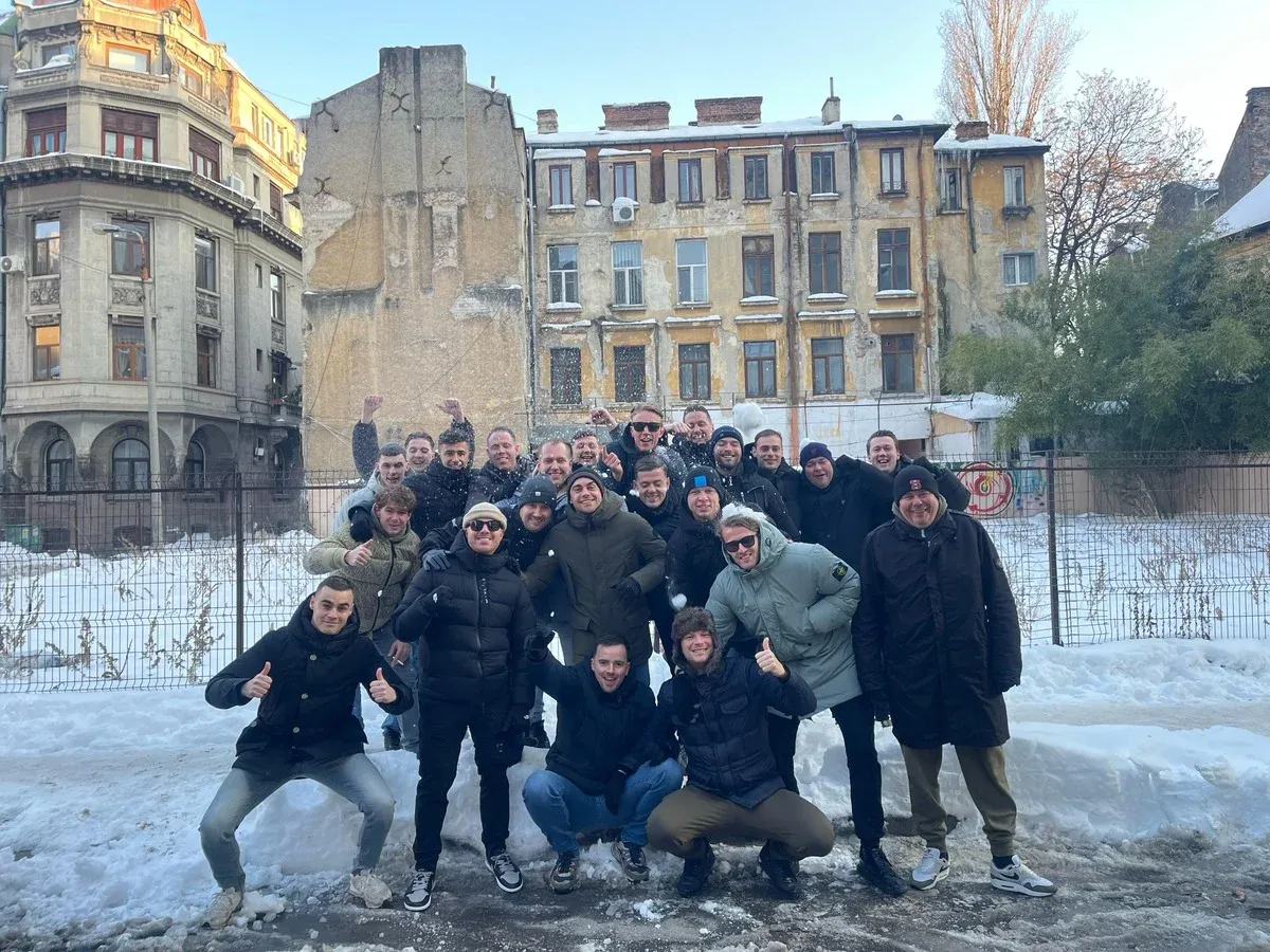 Walking in Bucharest